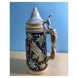 Vintage 11" Beer Stein- Marked Germany