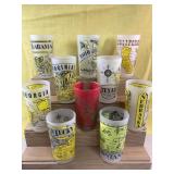 10 souvenir State Glasses