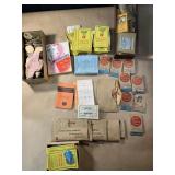 Vintage cosmetic labels