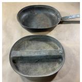 Vintage army mess kit WWII era