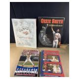 St Louis Cardinals books incl Ozzie Smith