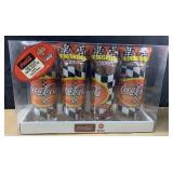 NEW Coca Cola Nascar Racing glass set