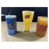 Vintage Schlitz, Budweiser & Lowenbrau bar candles