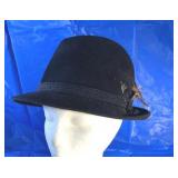 Vintage Browns Toggery Genuine Velour fedora 7 1/8