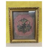Fleur de lis Framed Wall Decor