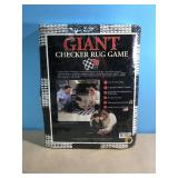 SEALED Giant Checker Rug Game