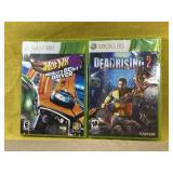 SEALED  XBOX 360 games: Hot Wheels & Deadrising