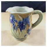Beautiful Blue Iris creamer