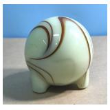 Vintage Akro Agate ligher cover w/ insides