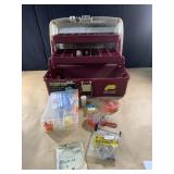 Plano 3209 tackle box and fishing equipment