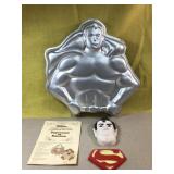 1977 Wilton Superman Pan & Decorations