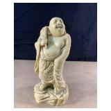 7-/2"" tall laughing Buddha. Made in Italy