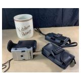 Kitchen utensil holder. Bell & Howell focus free