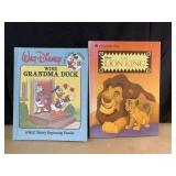 Disney books-Donald Duck & Lion King