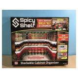 NEW Spicy Shelf Stackable Cabinet Organizer