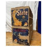 Vintage Sunkist Orange Wood Crates