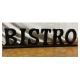Bistro Decorative Sign, 27 in.