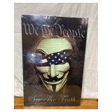 Anonymous Poster, small rip at top, 24x36