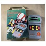 Vintage handheld electronic football game w/ box-