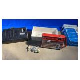 2 vintage transistor radios-not tested