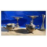 Vintage/antique silver plated items