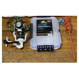 Plano Waterproof Stowaway, Abu Garcia Reel, Ozark