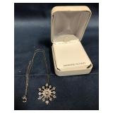 Sterling Silver Necklace 3.04grams