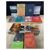 Lot of various history books, paperback and