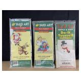 NEW Do it yourself yard art patterns. See the pics