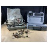 Dremel and bits including second case-not tested