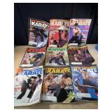 Vintage Inside Karate magazines