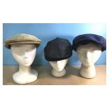 Newsboys hats-Jos A Bank, Country Gentleman & more