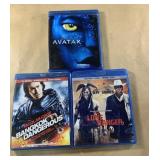 BluRay dvds-Avator, Lone Ranger, more