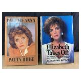 Hardback bios-Elizabeth Taylor & Patty Duke