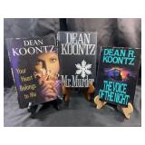 Dean Koontz Hardback Cover Mystery Novels