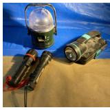 Get ready for camping-flashlights and lantern