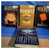 Lot of Dean Koontz books
