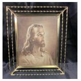 Retro Jesus Kriebel & Bates Litho Werner Sallman