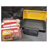 Vintage mini pocket camera flip flash with 7