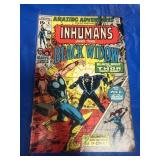 1971 Inhumans and the Black Widow comic