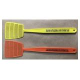 (2) 6" Advertising Fly Swatters