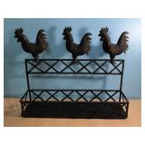 13x 16" Rooster Wall Decor