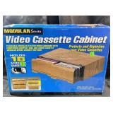 Sealed Vintage Video Cassette Cabinet