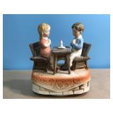 Sankyo Japan Little Kids Praying Ceramic Music