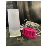 Verilux HappyLight 60 and Instant Hot Rollers