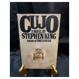 1981 "Cujo" by Stephen King Hardback Cover Novel