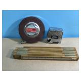 2 Lufkin 50 & 12 FT Measuring Tapes & Royal E