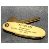 Vintage Advertising Key Holder