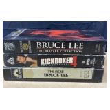 Three fighting and action Vhs tapes. Bruce Lee x2