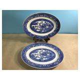 11.5x 9" Vintage Homer Laughlin Plates